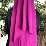 HIJAB MOUSSELINE FUSHIA