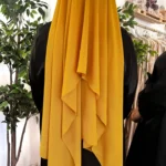 Hijab mousseline Moutarde