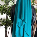 Hijab Mousseline Vert Emeraude