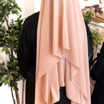Hijab Mousseline Nude