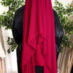 HIJAB MOUSSELINE BORDEAUX