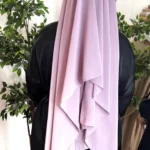 HIJAB MOUSSELINE LILAS