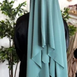 HIJAB MOUSSELINE VERT SAUGE