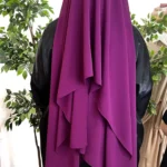HIJAB MOUSSELINE VIOLET
