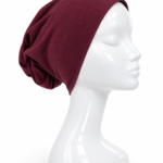 Bonnet Tube Fermé Bordeaux