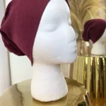 Bonnet Tube Fermé Bordeaux