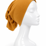 Bonnet Tube jaune moutarde