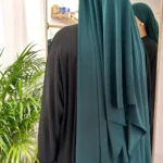 Hijab Jersey Deluxe Vert bouteille