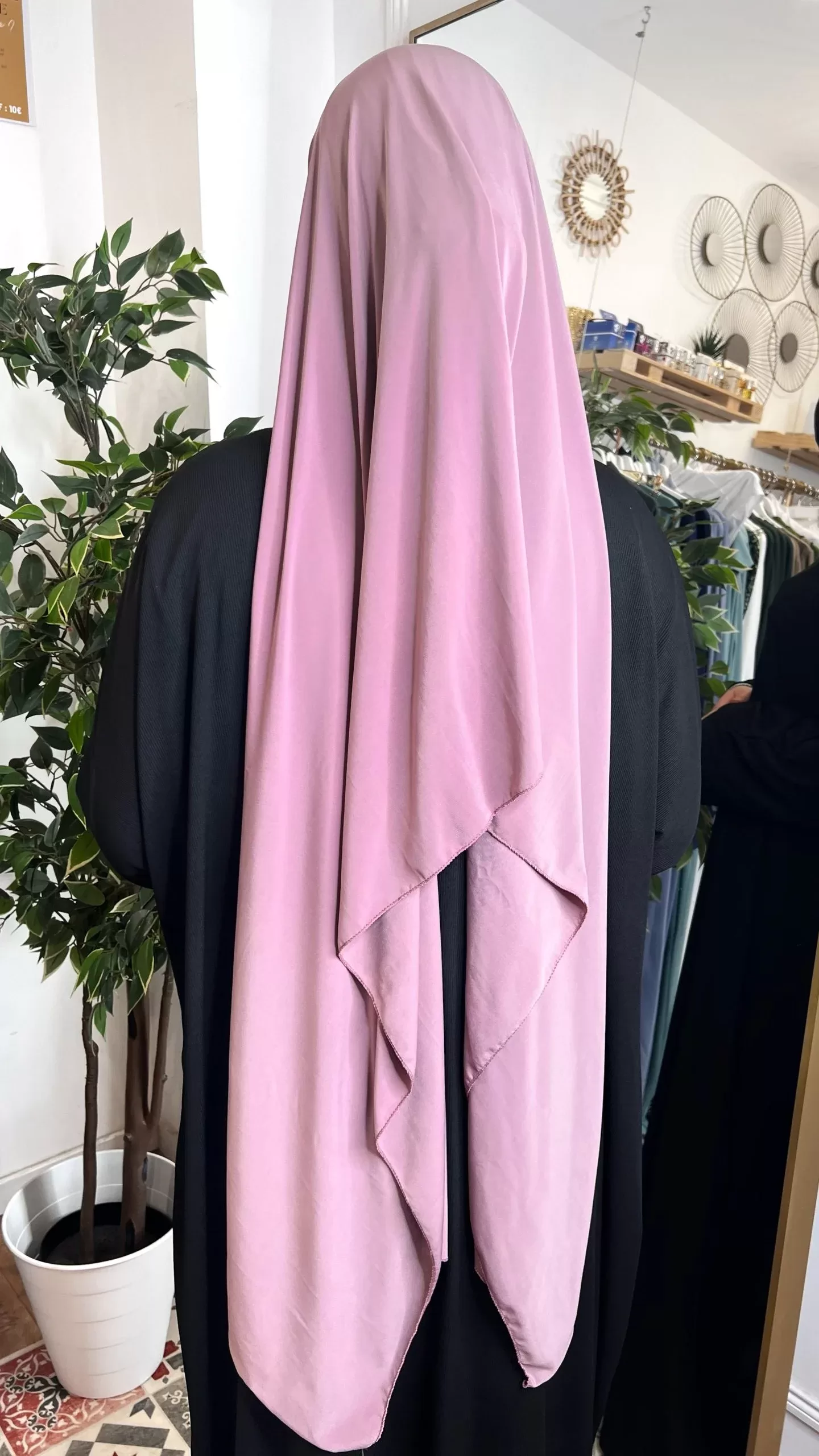 0E4AF109-E38F-44AD-A32A-74A4B4EEDC51 Hijab Jersey Deluxe Vieux Rose – Image 1