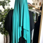 Hijab Jersey Deluxe Vert Lagoon