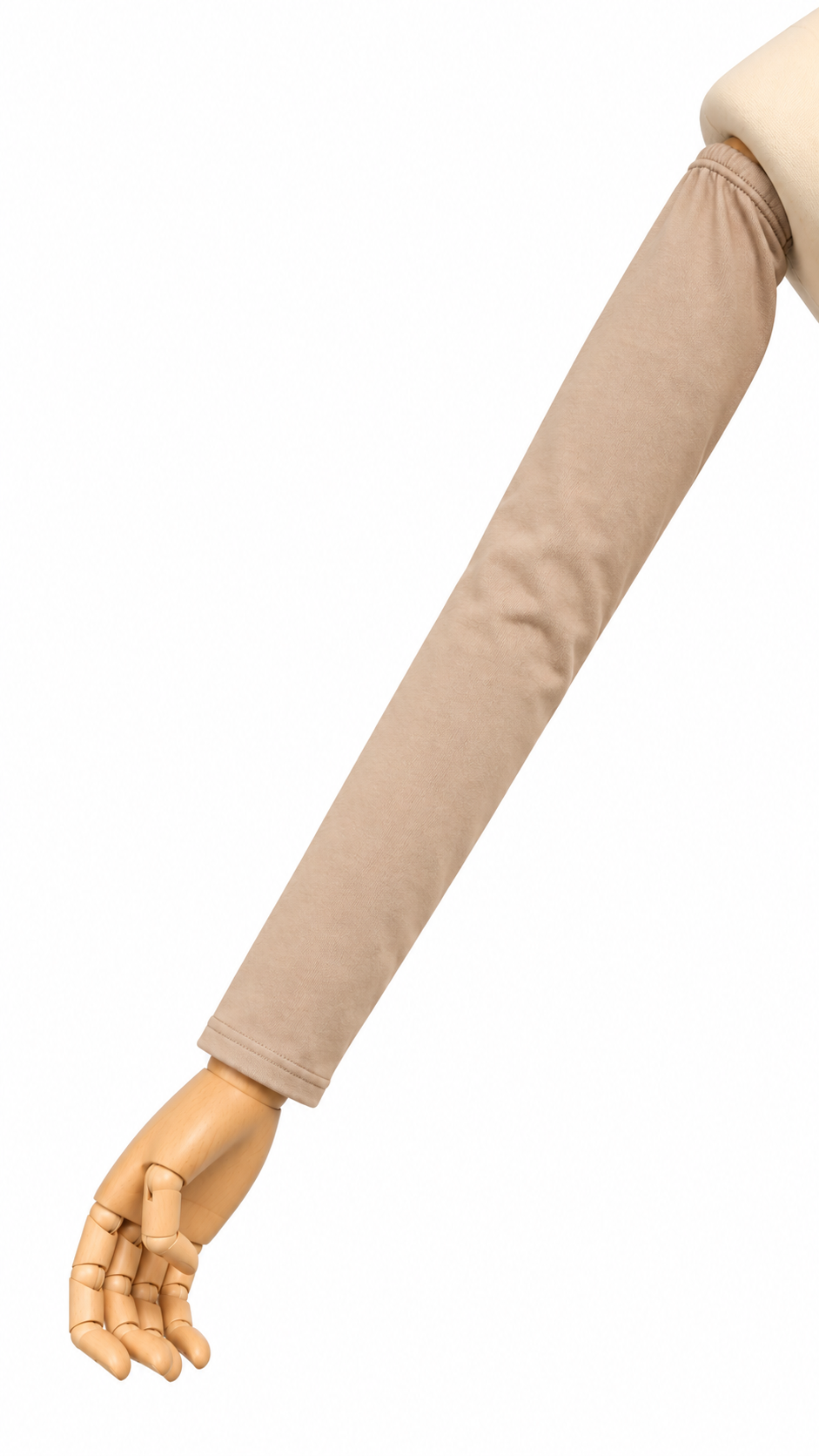 4b3c2981-5528-4282-8f68-3a483e4ae511 Manchettes Hijab / Couvre-manches Beige Nude – Image 1