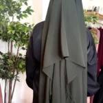 Soie de Médine Vert militaire