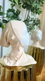 Visuel cagoule Beige clair