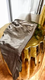 Visuel Bonnet Satiné taupe foncé