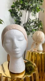 Visuel Bonnet Satiné beige