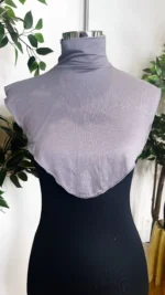 Visuel Faux col gris