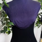 Visuel Faux col violet