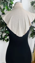 Visuel Faux col beige clair
