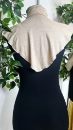 Visuel Faux col beige