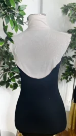 Visuel Faux col rose