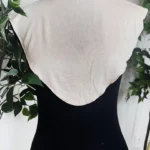 Visuel Faux col beige clair