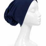 Bonnet Tube Fermé Bleu Marine