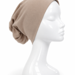 Bonnet Tube Fermé Beige Foncé