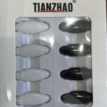 Hijab Pins Noir et Blanc