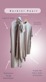 Burkini LEENA Beige – Image 2