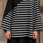 T-SHIRT MARIN NOIR & BLANC