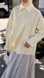 CHEMISE PURE JAUNE BEURRE