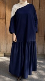 ROBE BLOOM BLEU MARINE
