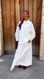 JUPE POP COTON BLANC – Image 3