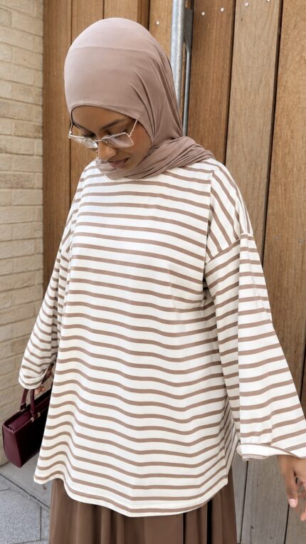 T-SHIRT MARIN MOCHA