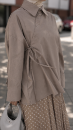 CHEMISE PURE TAUPE