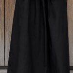 JUPE POP COTON NOIRE