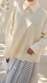 CHEMISE PURE JAUNE BEURRE – Image 7