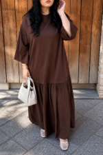 ROBE BLOOM MARRON – Image 3