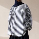 T-SHIRT MARIN BLEU MARINE