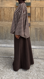 T-SHIRT MARIN MARRON – Image 2