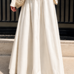 JUPE POP COTON CREAM