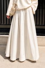 JUPE POP COTON CREAM