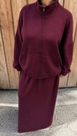 ENSEMBLE SOFT BORDEAUX