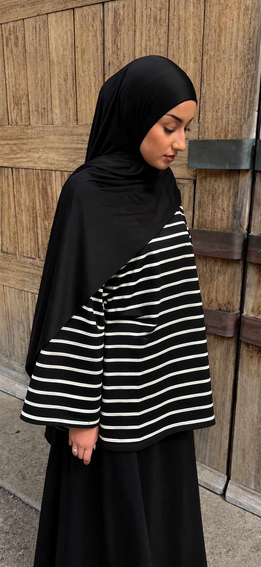 c6fd0449-16c3-46c8-929e-38a16bc0662e-2 T-SHIRT MARIN NOIR & BLANC – Image 1
