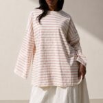 T-SHIRT MARIN ROSE