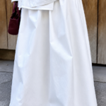 JUPE POP COTON BLANC