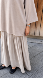 ROBE BLOOM TAUPE