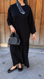 ROBE BLOOM NOIR