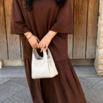 ROBE BLOOM MARRON