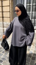 T-SHIRT CLOUD GRAY – Image 3